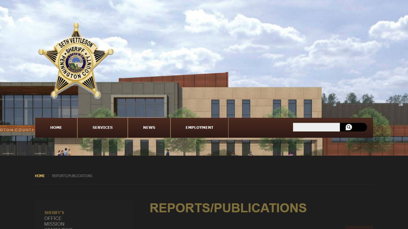 Reports/Publications - Pennington County Sheriff's Office