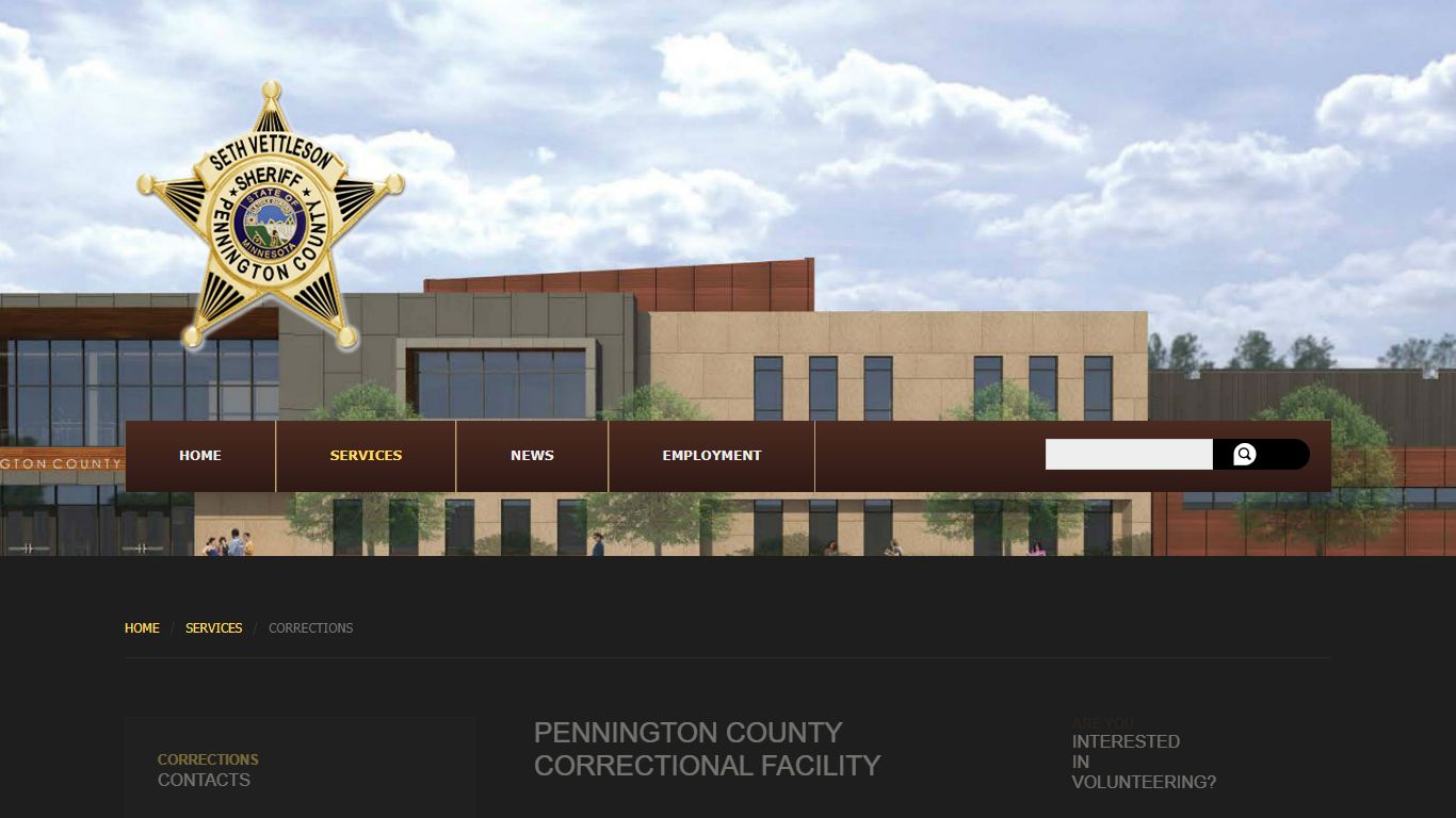 Corrections - Pennington County Sheriff's Office